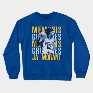 Ja Morant Pop Art Graphic Crewneck Sweatshirt